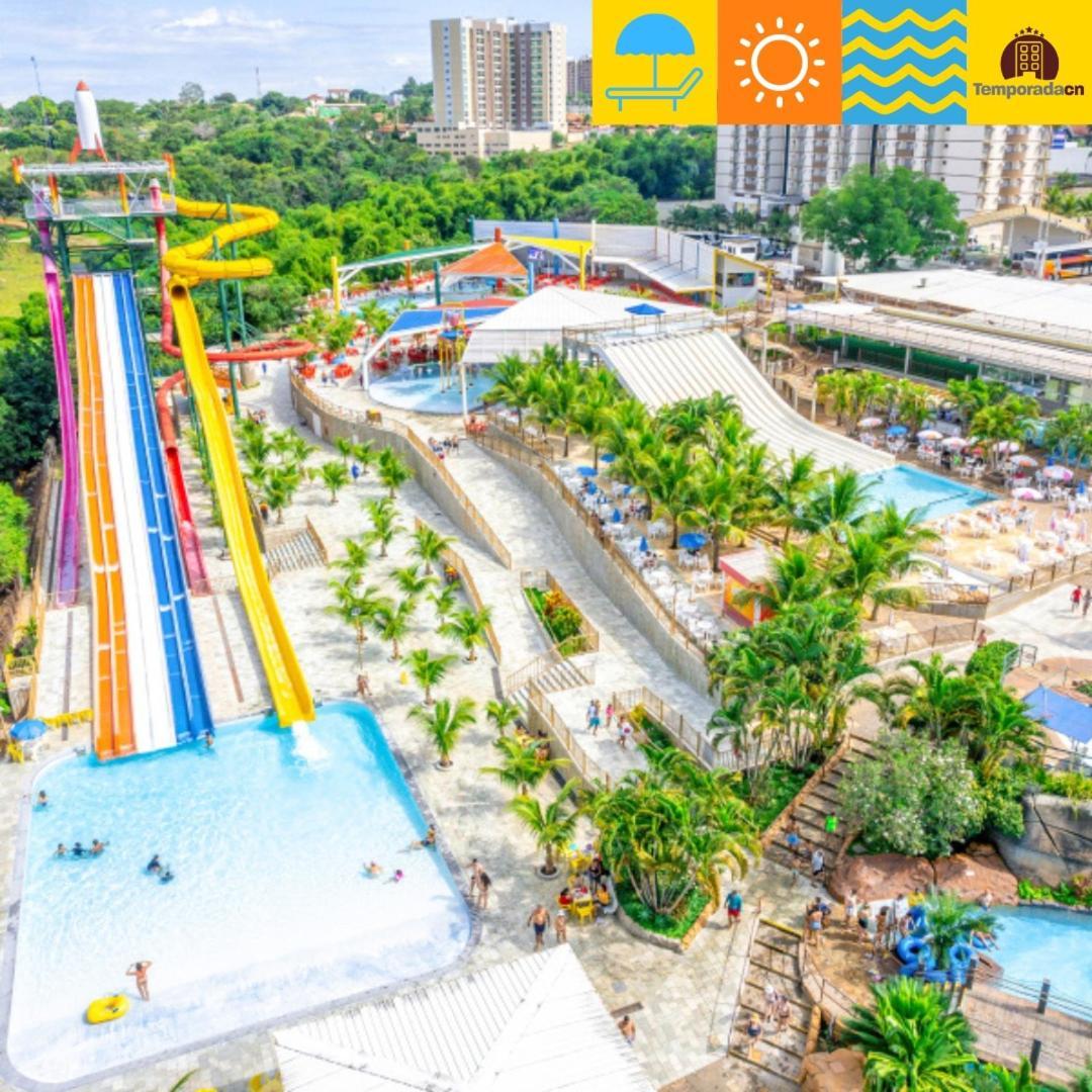 Aparthotel Piazza Com Acesso Ao Acqua Park - Gustavo Caldas Novas Exterior foto